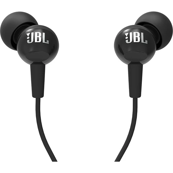 JBL C100SIUBLK Mikrofonlu Kulakiçi Kulaklık CT IE Siyah resmi